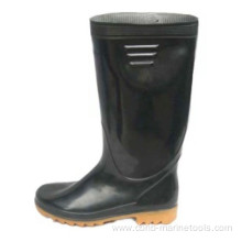 Rubber Boots With Zipper